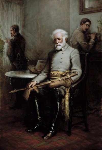 The Lost Cause, Lee waiting for Grant by Thomas Nast